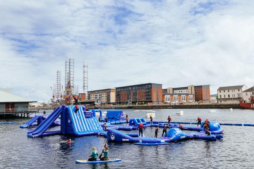 Wakeboarding track