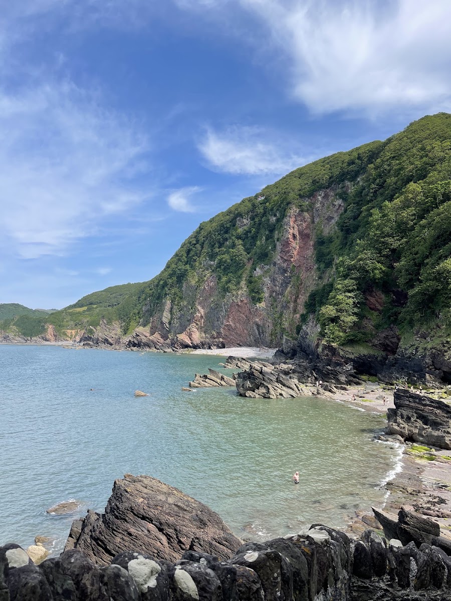 Woody Bay Tidal Pool.